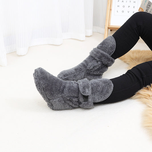 Men's And Women's Fracture Plaster Warm Floor Socks