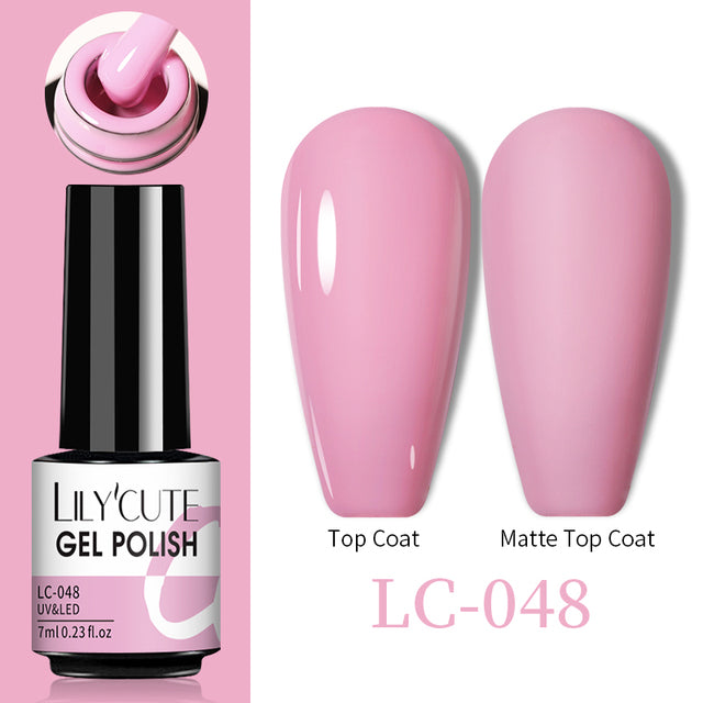 Esmalte de uñas en gel térmico que cambia de color