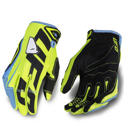 Guantes para motocicleta, ciclismo, todoterreno, guantes transpirables con dedos largos