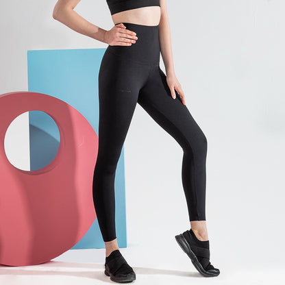 Damen-Yoga-Leggings mit hüfthebenden kleinen Füßen, kurze Hose, Übergröße