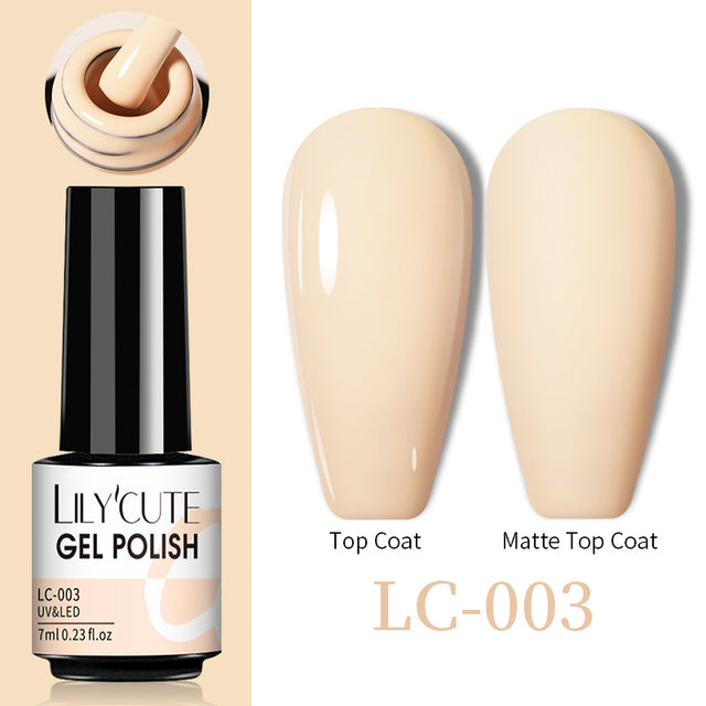 Esmalte de uñas en gel térmico que cambia de color