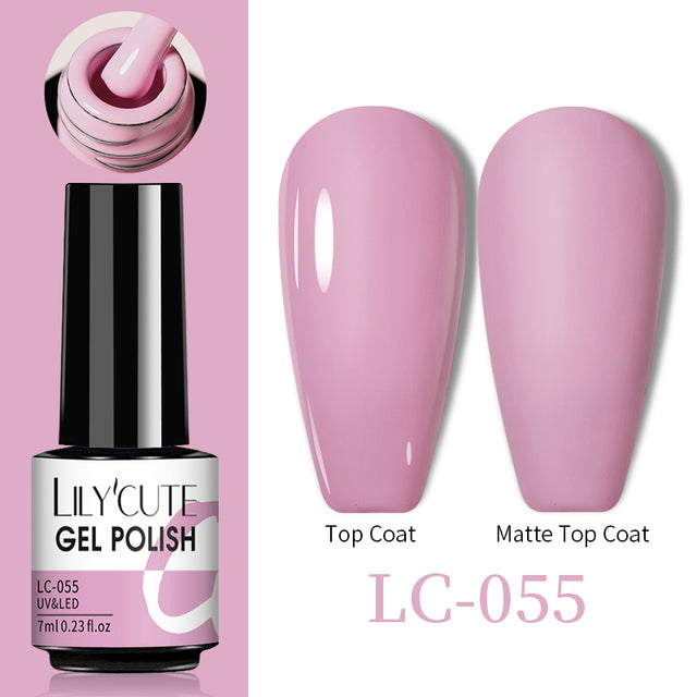 Esmalte de uñas en gel térmico que cambia de color