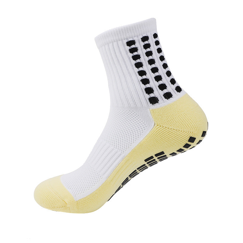 Professioneller Trainingswettbewerb, dicker Handtuchboden, Mittelrohr, Kleberabgabe, rutschfeste Sportsocken