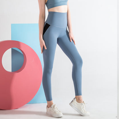 Pantalones cortos de yoga para mujer con levantamiento de cadera y pies pequeños Leggings de talla grande