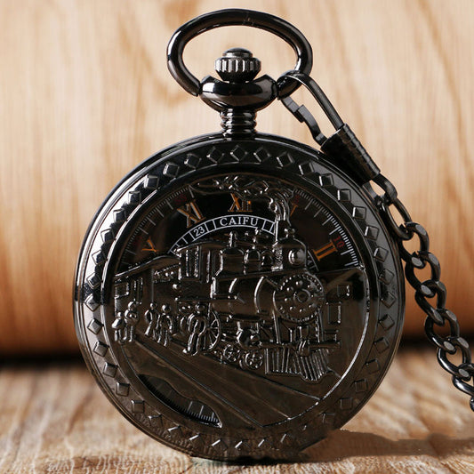 Personalized Flip Manual Manipulator Pocket Watch