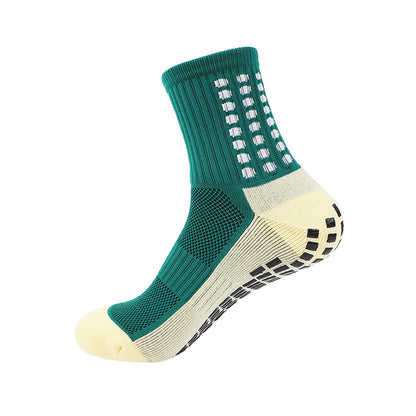 Professioneller Trainingswettbewerb, dicker Handtuchboden, Mittelrohr, Kleberabgabe, rutschfeste Sportsocken