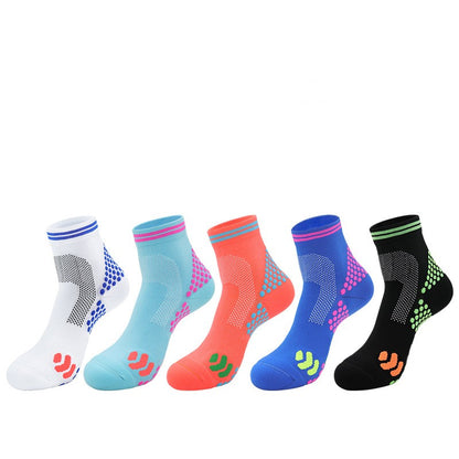 Men's Professional Sports Towel Bottom Compression Cycling Socks