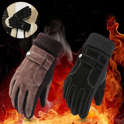 Warme Handschuhe Herren Herbst- und Winter-Touchscreen-Handschuhe