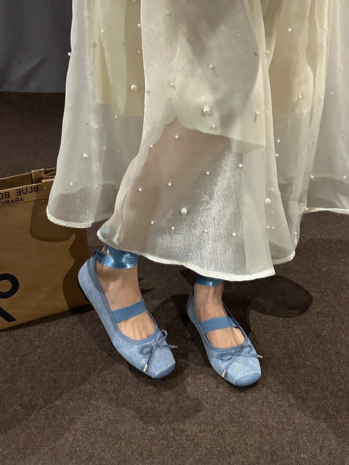 This Pair Of Blue Ballet Shoes