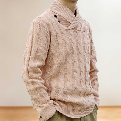 Menswear Thin Pullover Sweater Slim Fit