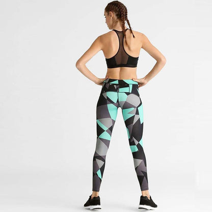 Diamond Box Nine-Point-Sportleggings für Damen