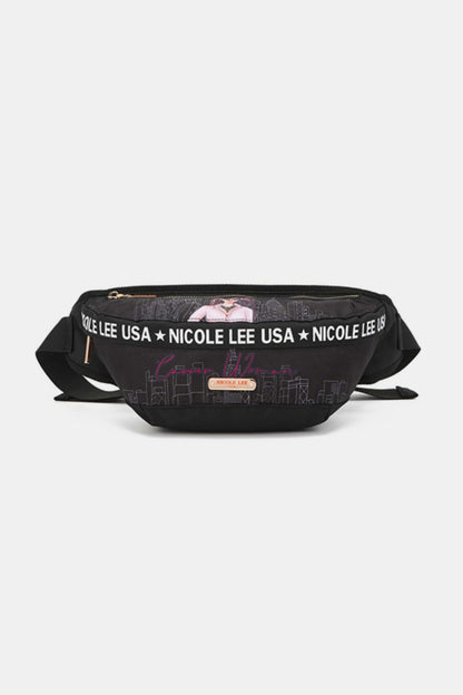 Riñonera con logo de Nicole Lee USA