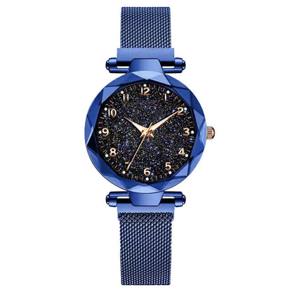 Quartz Lazy Watch Magnet Suction Iron Student Watch