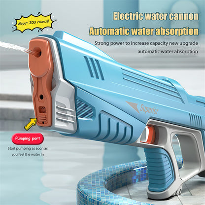 Sommer Vollautomatische Elektrische Wasserpistole Spielzeug Induktion Wasser Absorbieren High-Tech Burst Wasserpistole Strand Outdoor Wasser Kampf Spielzeug