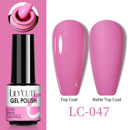 Esmalte de uñas en gel térmico que cambia de color