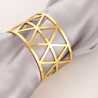 Prismatic Napkin Ring Non-package Napkin Ring