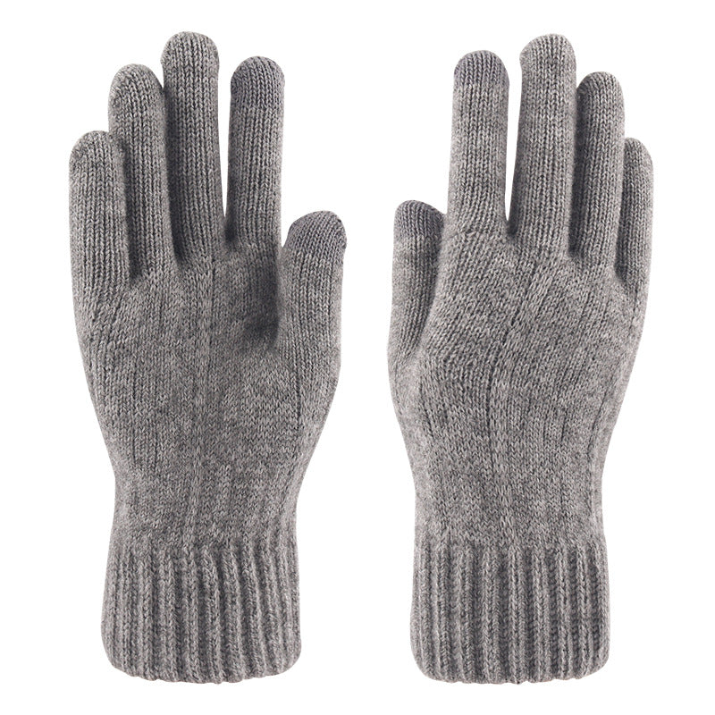Winter Touch Screen Gloves Men's Finger Warm