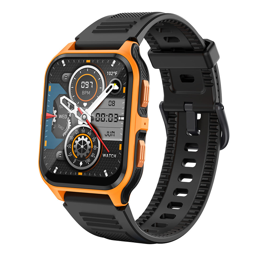 Nuevo reloj inteligente P73 con control del ritmo cardíaco y llamadas Bluetooth, reloj deportivo