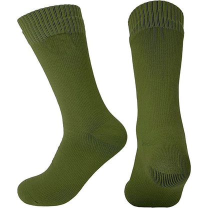 Wasserdichte Socken Herbst und Winter verdickende atmungsaktive Baumwolle Herrenstrümpfe