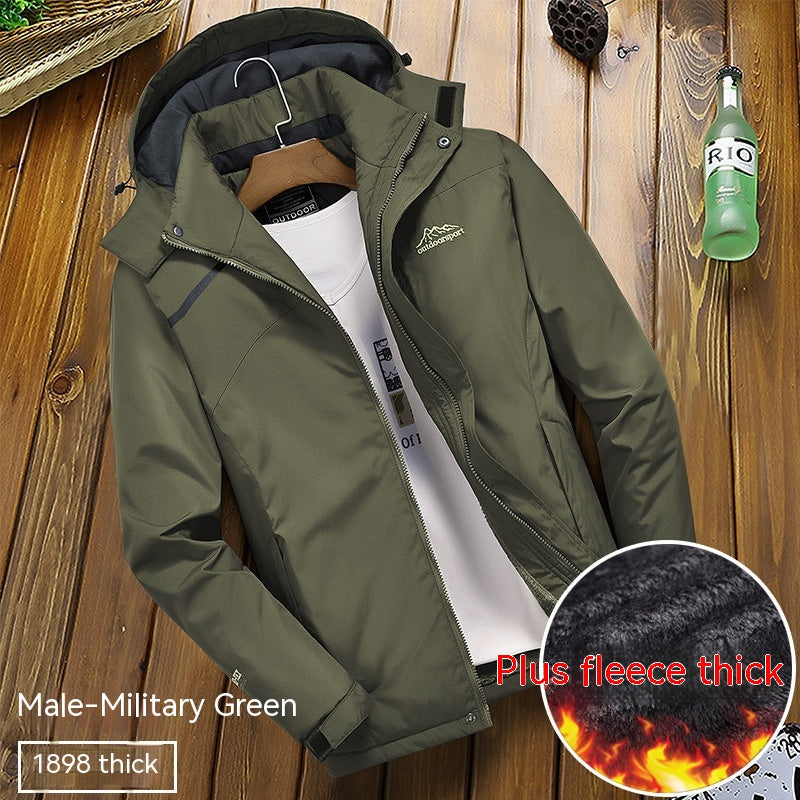 Outdoor Thickened Warm Men's Assault Jacket