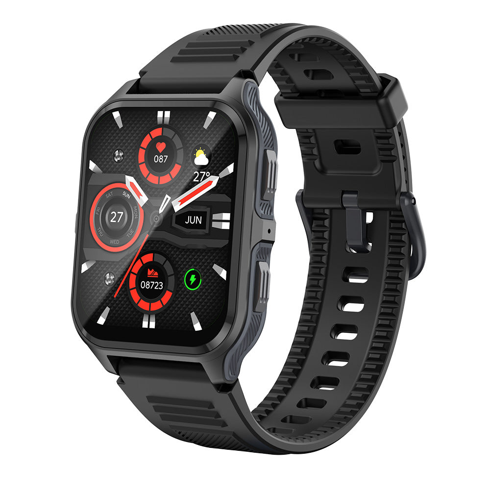 Nuevo reloj inteligente P73 con control del ritmo cardíaco y llamadas Bluetooth, reloj deportivo