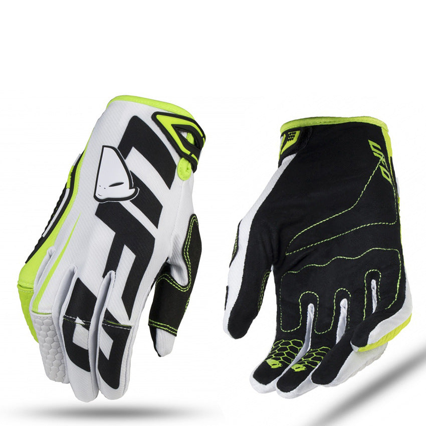 Motorrad Radfahren Bike Off-Road Handschuhe Lange Finger Atmungsaktive Handschuhe