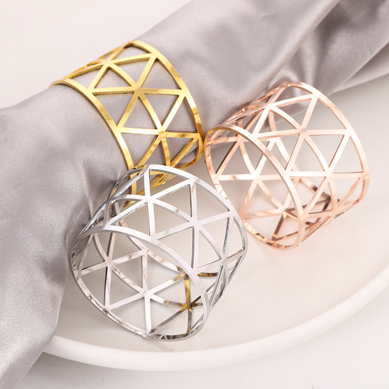 Prismatic Napkin Ring Non-package Napkin Ring