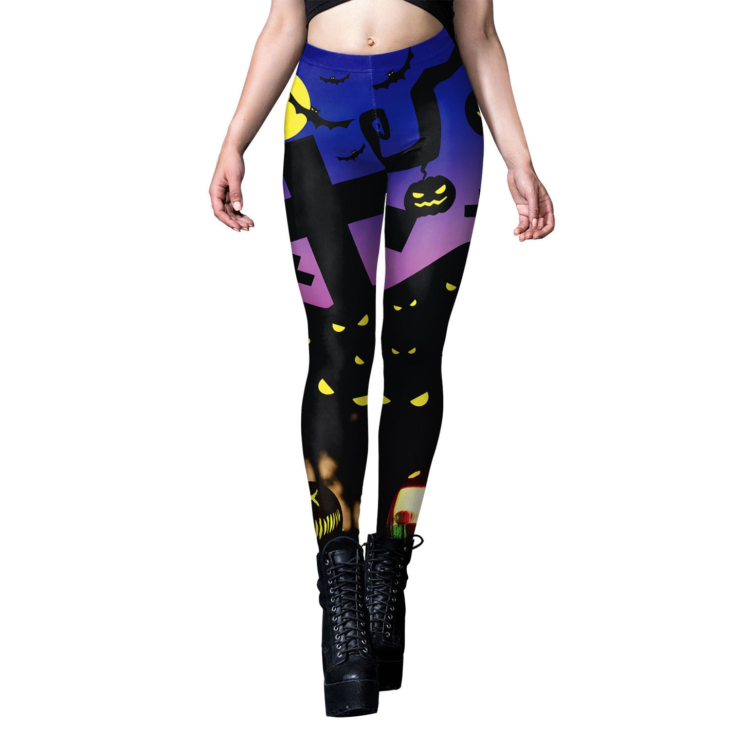 Halloween New Women's Leggings  Printed Yoga Pants