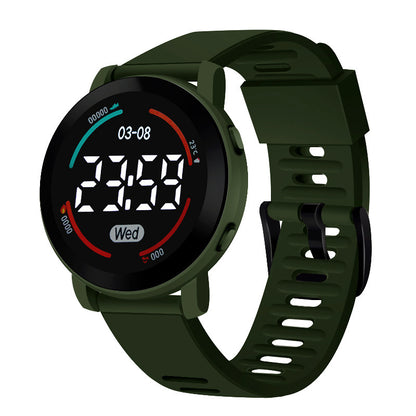 Simple Casual Exercise New M6 Waterproof Electronic Watch