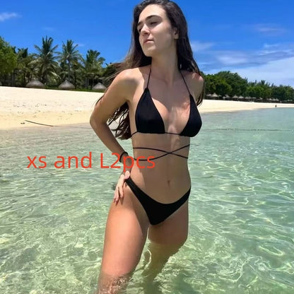 Beach Bath Breathable Banded Bikini Swimsuit