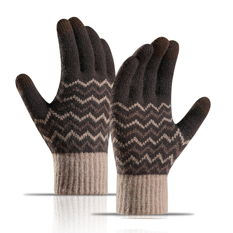 Guantes cálidos resistentes al frío para exteriores para hombre