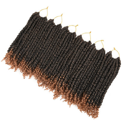 TOMO Pre-trenzado Passion Twist Crochet Trenzas sucias africanas Cabello de ganchillo