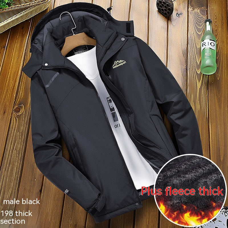 Outdoor Thickened Warm Men's Assault Jacket