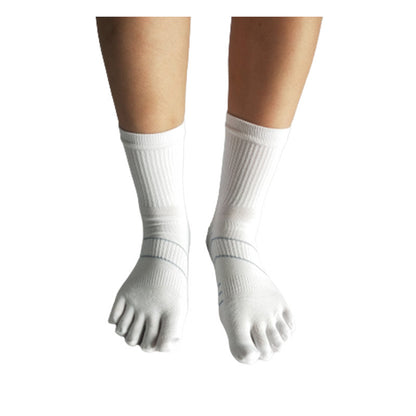 Herren-Sport-Fünf-Finger-Socken aus Baumwolle