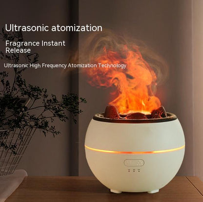 Flammen-Aroma-Diffusor für den Haushalt, Aromatherapie-Luftbefeuchter