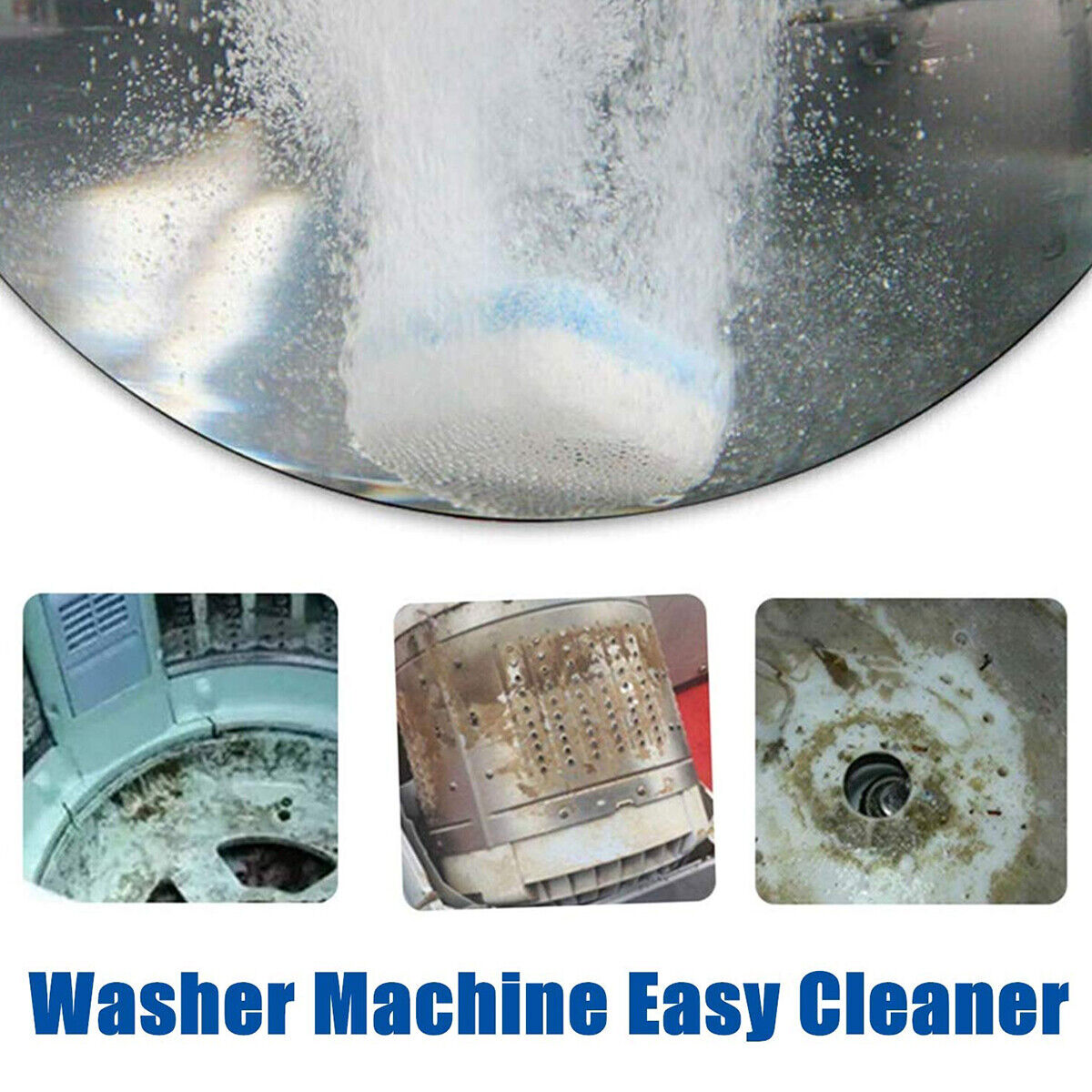 Waschmaschinenreiniger, 14er-Pack – Tiefenreinigungstabletten für Front- und Toplader