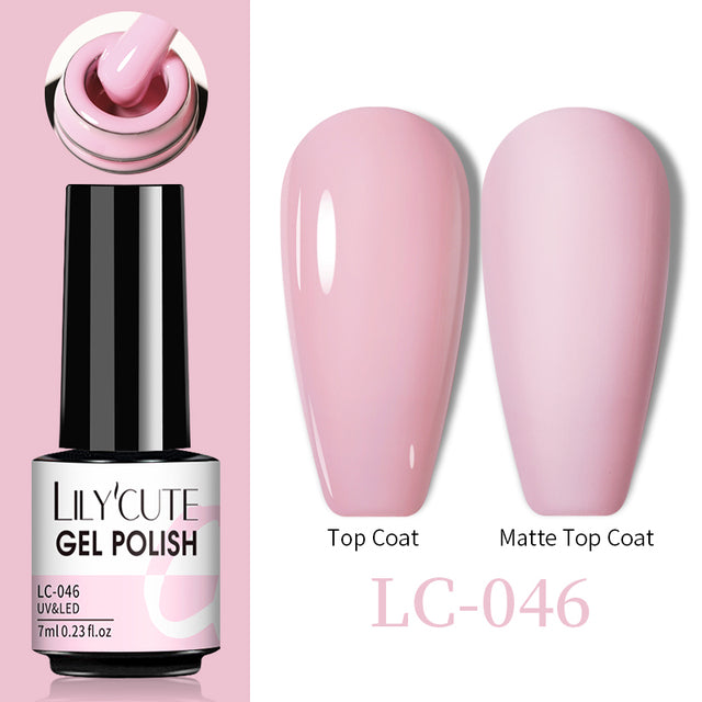 Esmalte de uñas en gel térmico que cambia de color