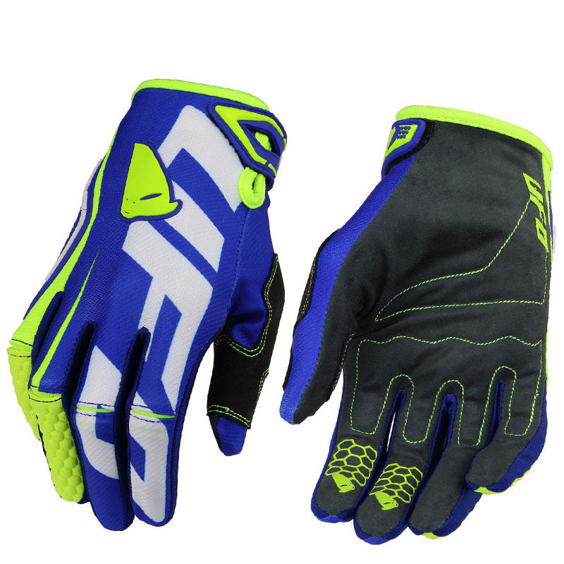 Guantes para motocicleta, ciclismo, todoterreno, guantes transpirables con dedos largos