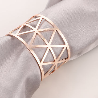 Prismatic Napkin Ring Non-package Napkin Ring