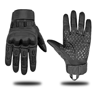 Outdoor Bergsteigen Anti-Rutsch-Motorrad-Vollfinger-Handschuhe Touchscreen