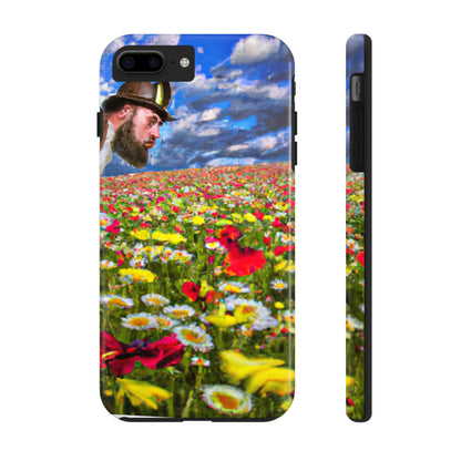 "Eine glückselige Tour durch Blumenpracht" - Die Alien Tough Phone Cases