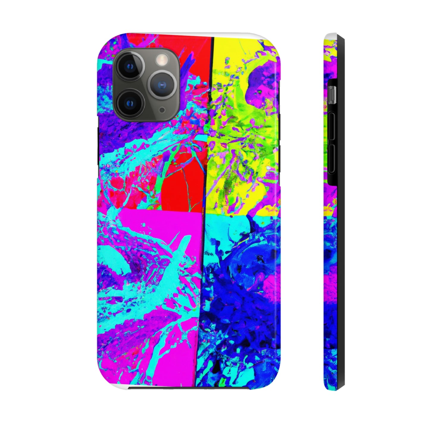 "Ein Regenbogen aus gefiederten Freunden" - Die Alien Tough Phone Cases