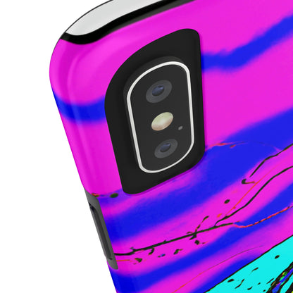 "Glow of the Neon Sea" - The Alien Tough Phone Cases