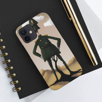 "Courage Against Despair: A Soldier's Triumph" - The Alien Tough Phone Cases