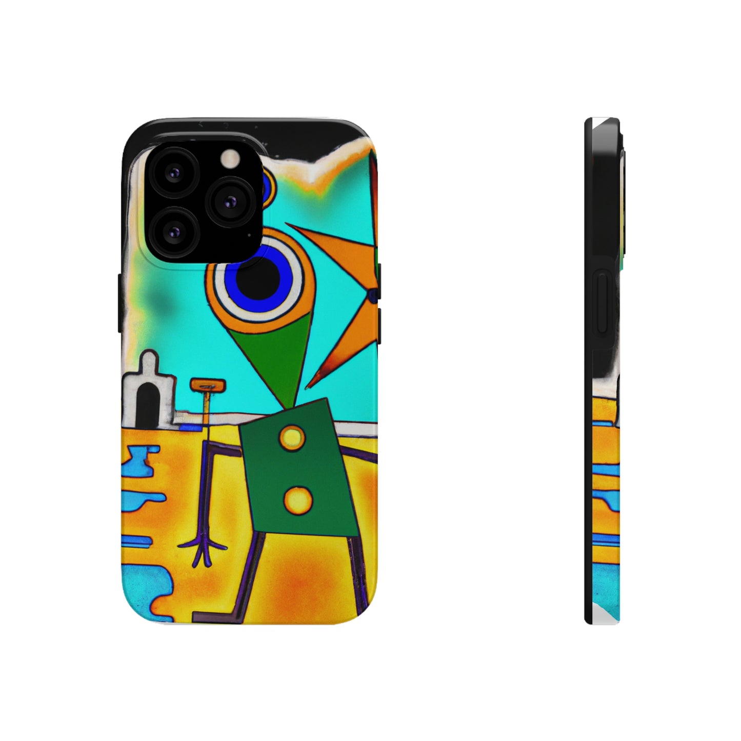 The Forgotten Earth: A Robot's Journey - The Alien Tough Phone Cases