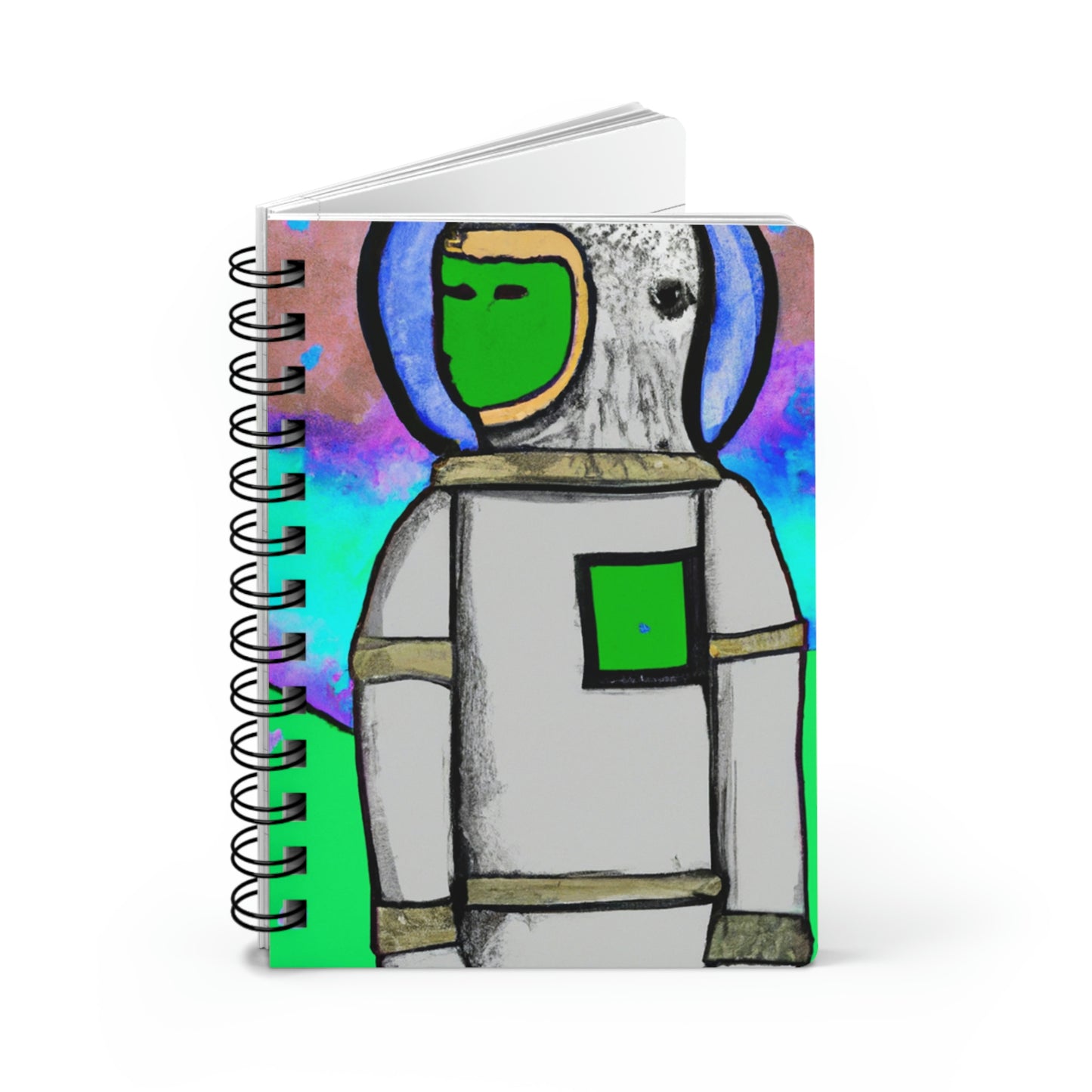 "Alone in the Alien Sky" - The Alien Spiral Bound Journal