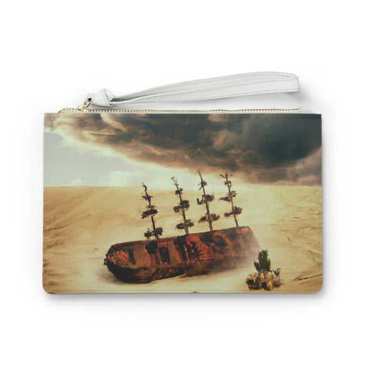 "Lost at Sea: Stranded On A Stormy Desert Island" - The Alien Clutch Bag