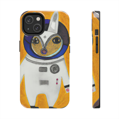 "Hopping to the Moon: Die weltraumgebundenen Abenteuer eines schelmischen Kaninchens". - Die Alien Tough Phone Cases