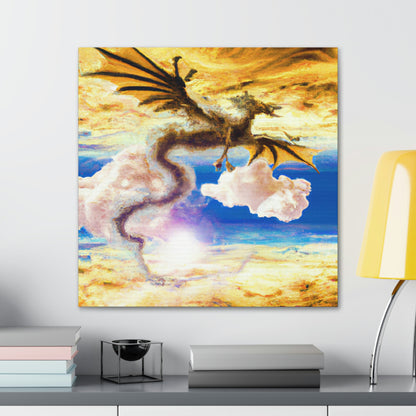 "A Heavenly Blaze with a Mystic Dragon" - The Alien Canva