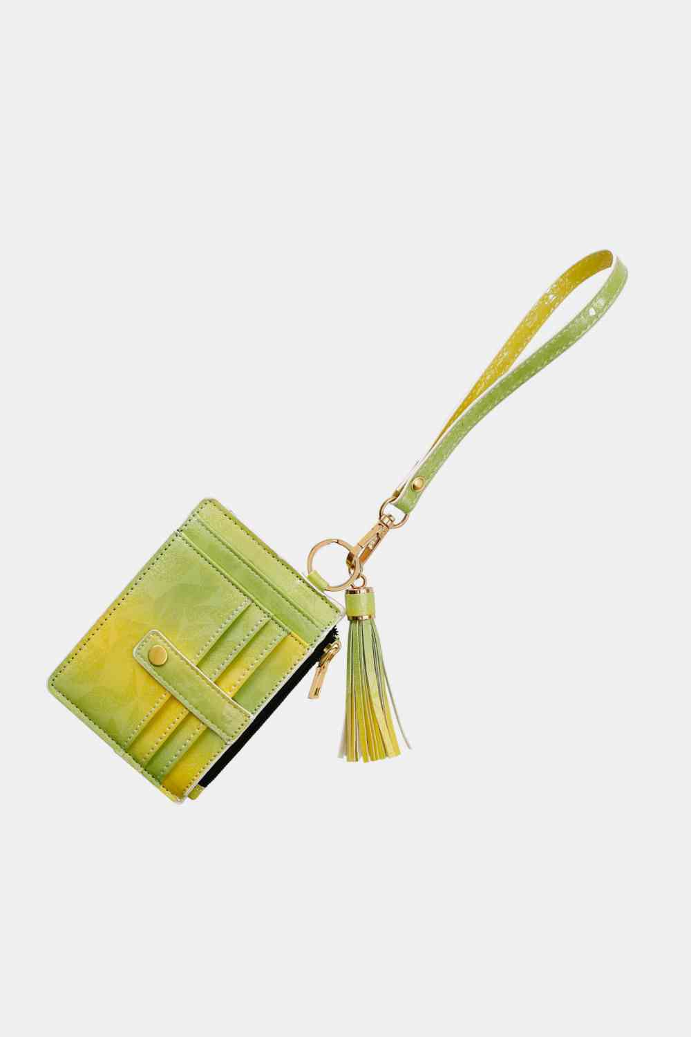 Printed Tassel Keychain with Wallet